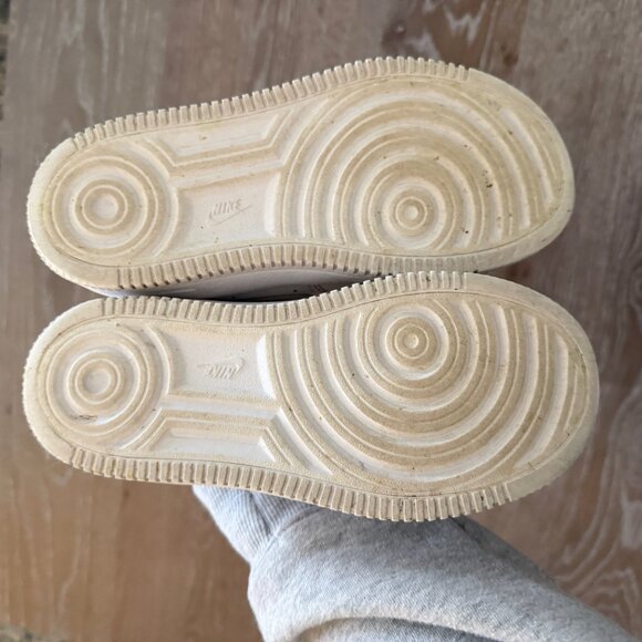 Kids Unisex Nike Air Force 1 low easyon white sneakers shoes size 13.5C - Picture 4 of 5